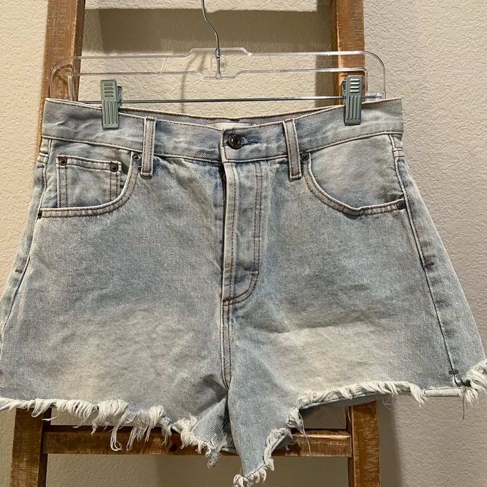 By Together Light Blue Jean Shorts